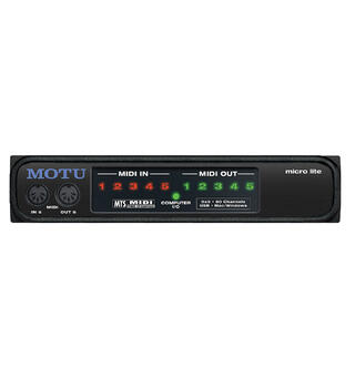 MOTU Micro Lite USB Midi Interface MIDI Interface