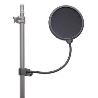 K&amp;M 23956 popfilter for mikrofon Beskytter mot luftst&#248;y, POPs etc, 130 mm