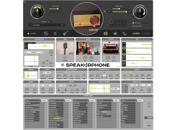 Audio Ease Speakerphone 3 Høyttalersimulering plugin