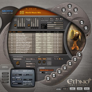 MOTU Ethno 2 Instrument Etniske instrumenter + world music loops