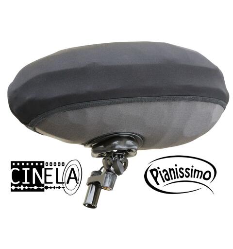 Cinela PIANI-1 PIANISSIMO Windshield XLR3 (Mic, Fur)