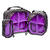 K-Tek KGBSETXP Gizmo-X Bag Set (S, M, L) Purple interior Set of 3 