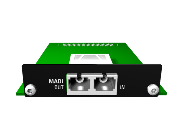 Appsys Flexiverter AUX-MADI-OPTO opsjon 64x64 channel MADI I/O Multimode LC 