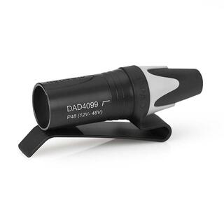 DPA DAD4099-BC Adapter: MicroDot to XLR With Belt Clip &amp; Low Cut